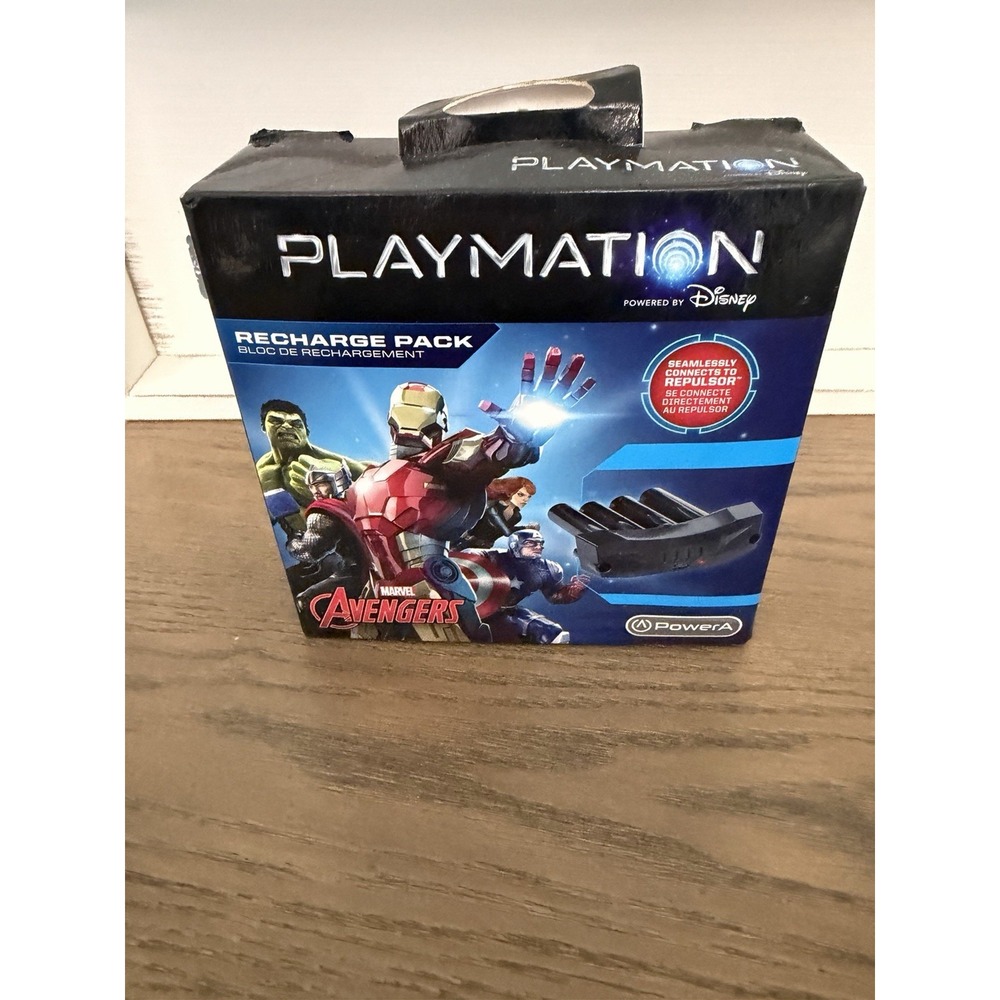 Playmation Marvel Avengers Recharge Pack PowerA Repulsor Charger Dock USB New - Picture 2 of 7